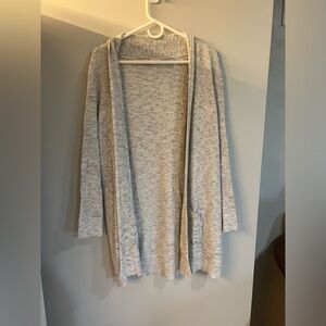 Greige comfortable women’s cardigan